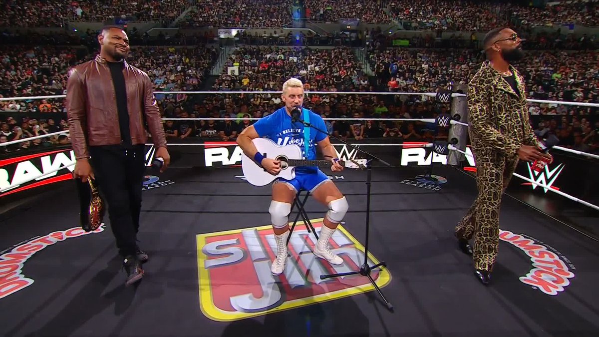 A little song by Joe Hendry and The Street Profits 🎶