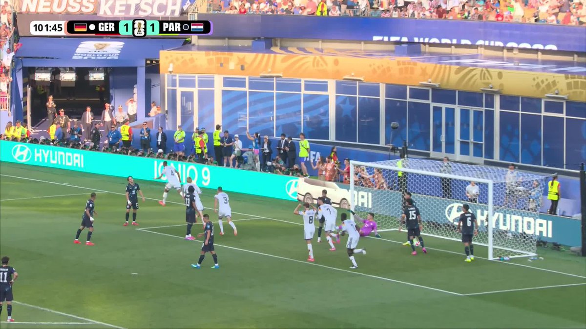 GERMANY THOUGHT THEY HAD THE LEAD BUT IT IS CALLED OFF! Jonathan Tah finishes the header but the goalkeeper was fouled in the process. Was this the right call? #FIFAWorldCup