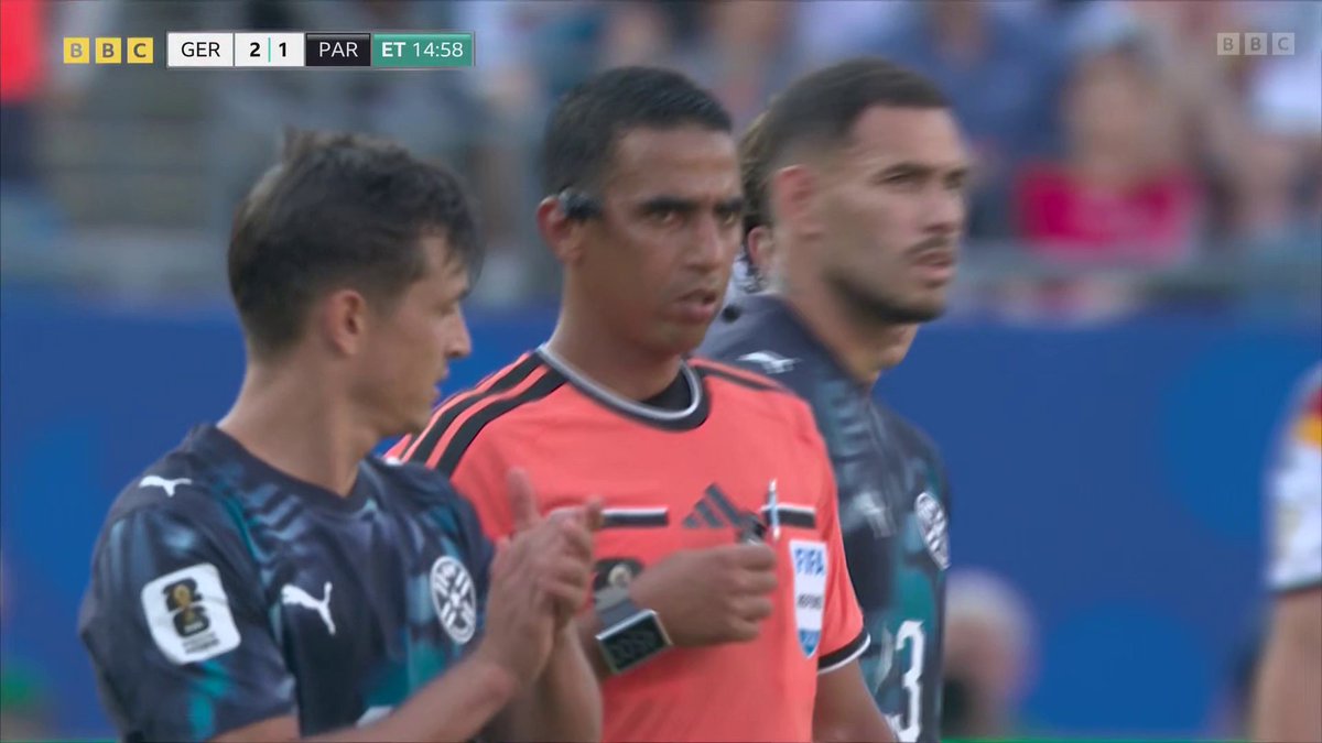 NO GOAL ❌🇩🇪 Jonathan Tah thought he'd given Germany the lead but after a VAR review it's ruled out for a foul on the goalkeeper! Do you agree with the decision? #FifaWorldCup