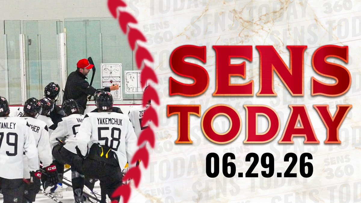 The #Sens prospects hit the ice for day one of Development Camp at Bell Sensplex. Jackson Starr has all the news and notes from the day that you need to know in Sens Today 📺
