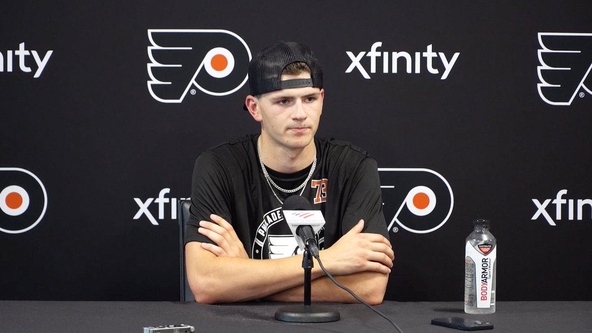Hear from the Orange &amp; Black following the first day of Flyers Development Camp at Flyers Training Center.