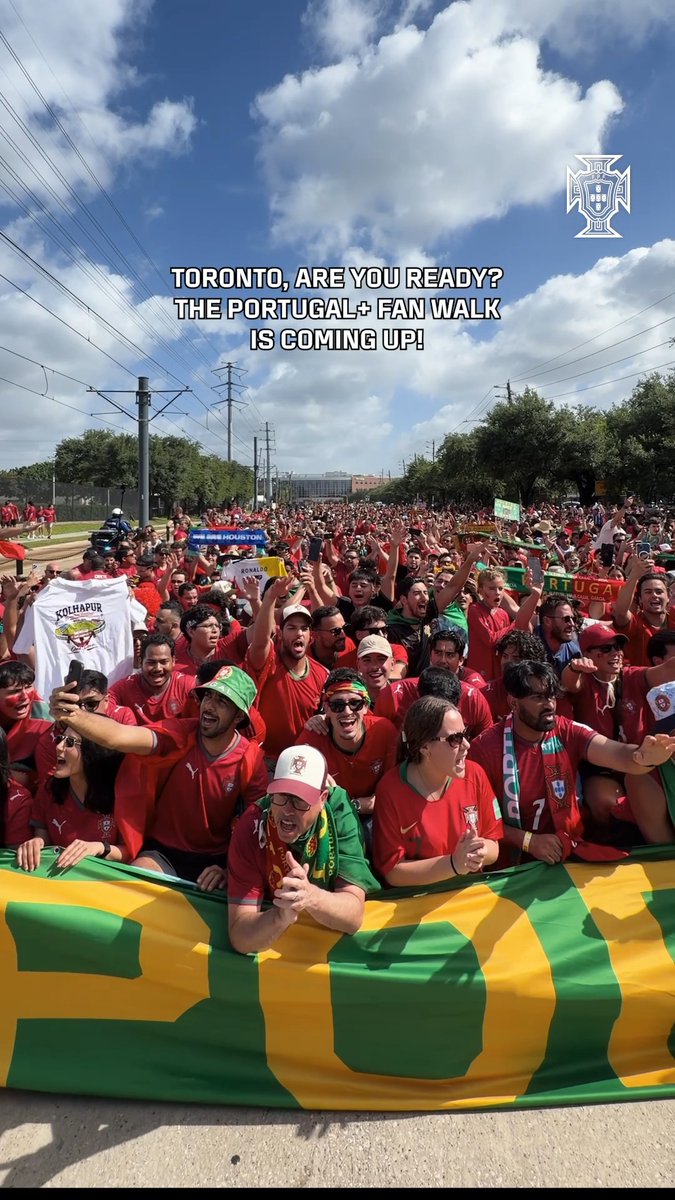 No dia 2 de junho às 15h30, encontramos-nos 📍 no Stanley Park North! ✨🇵🇹 🔗 𝗜𝗻𝘀𝗰𝗿𝗲𝘃𝗲-𝘁𝗲 👉 #VaiDarPortugal | #FIFAWorldCup