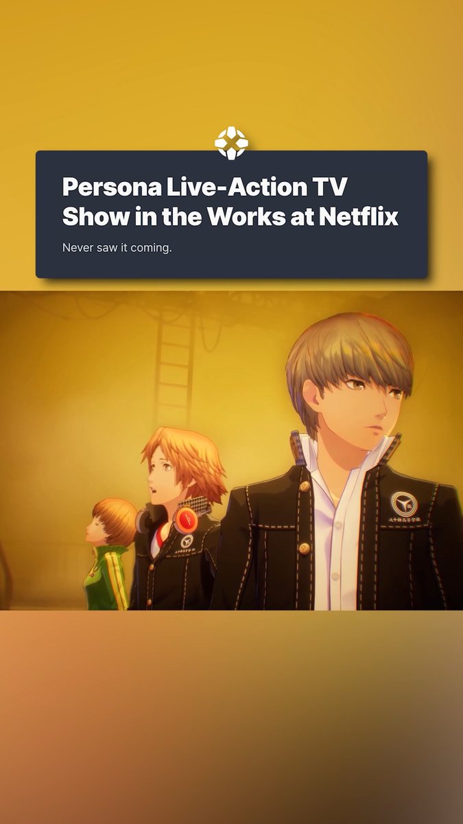 Persona universe is expanding into TV. #ignsummerofgaming
