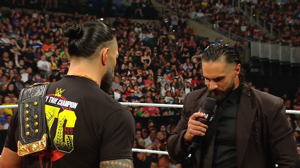"We are much closer to the end than we are to the beginning." 🫢 Seth Rollins