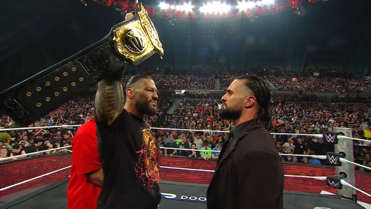 "I NEED to beat you" 🤯 Roman Reigns has ACCEPTED Seth Rollins challenge for SummerSlam!! 🎟️: