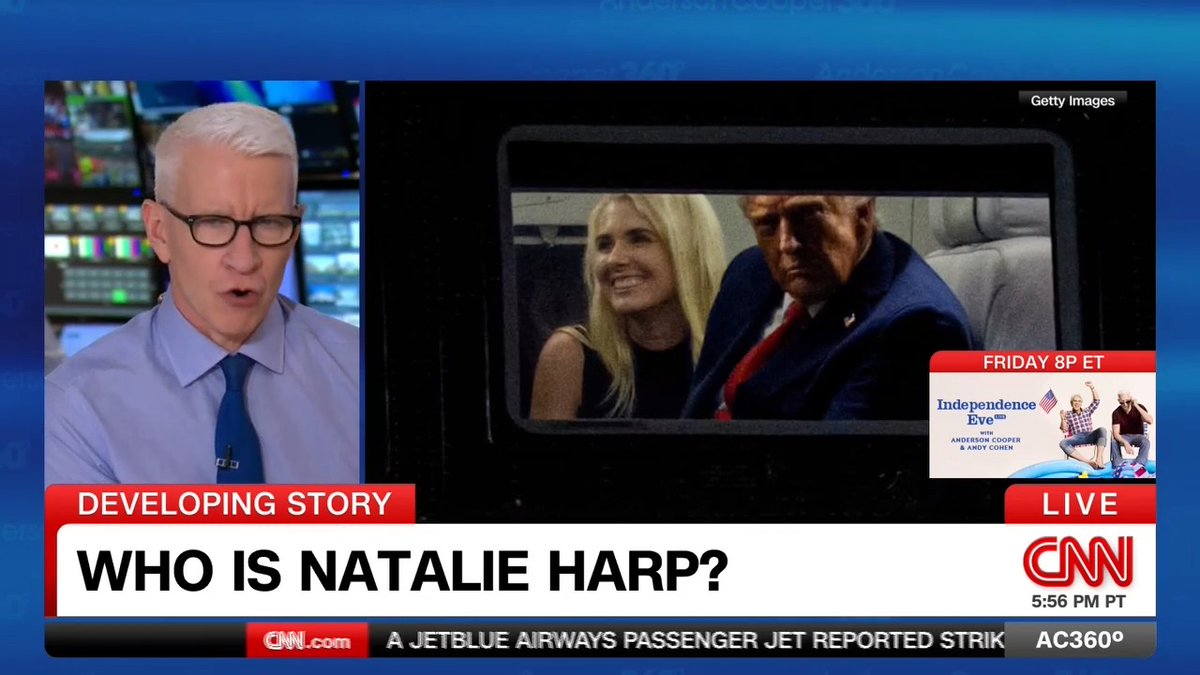 President Trump's aide Natalie Harp, and her closeness to him, is documented in the new best-selling book "Regime Change", right down to her notes to him including one that reads: "You are all that matters to me"