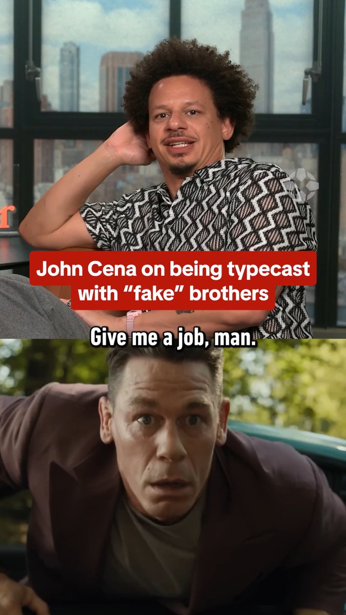 Little Brother stars John Cena and Eric Andre bond over their favorite activity: getting work.