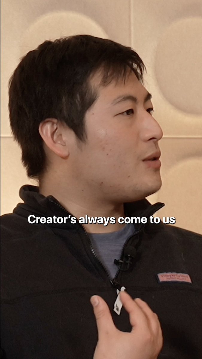 Creators don't live on one platform. Their financing shouldn't either. CreatorFi's idea: back the creator as a business. CreatorFi by CreatorFi By Insomnia Labs' Co-Founder, Billy Huang, alongside Aptos Foundation's Alix.