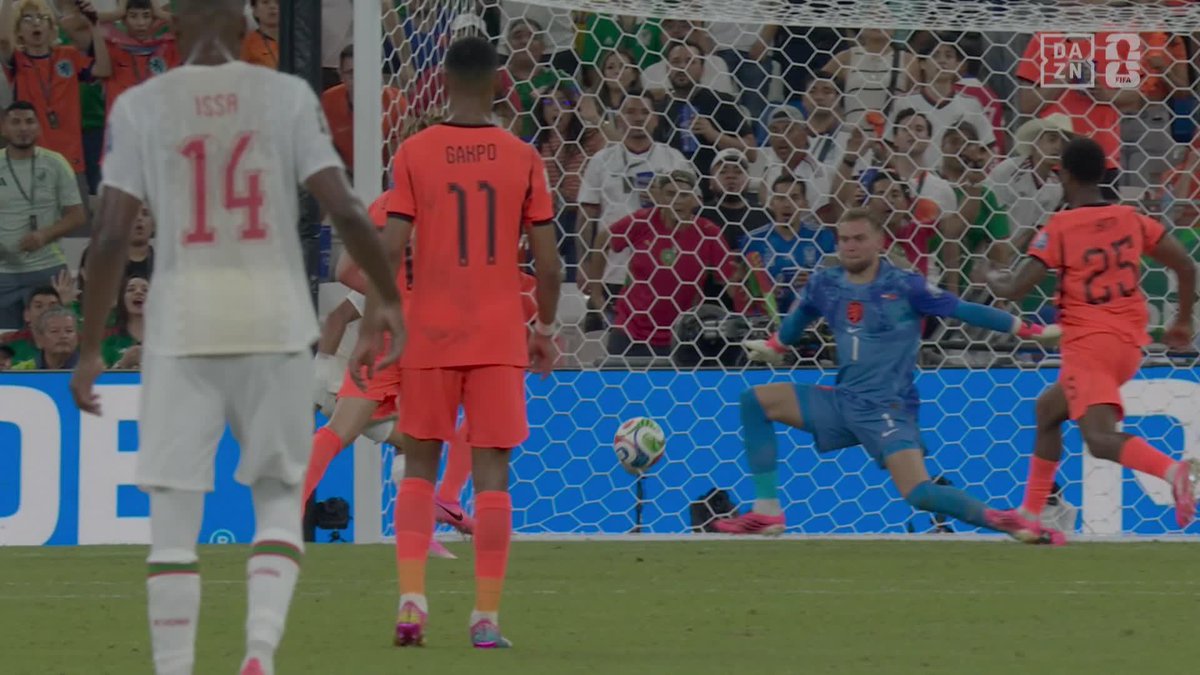 VERBRUGGEN, TÚ ESTÁS LOCO, CHAVAL 🫢🫢🫢 NO HAY DEBATE. ES LA MEJOR PARADA DEL MUNDIAL 🙌🏻 #DAZNMundial #FIFAWorldCup