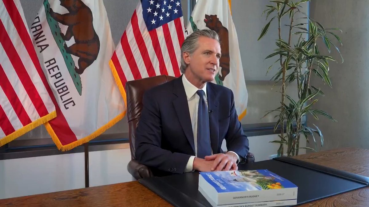California rejects the false choice between fiscal responsibility and bold progress. We have one of the most progressive tax systems in America. $0 deficit over the next two years. Proof that you can invest in people, grow the economy, and keep your fiscal house in order.