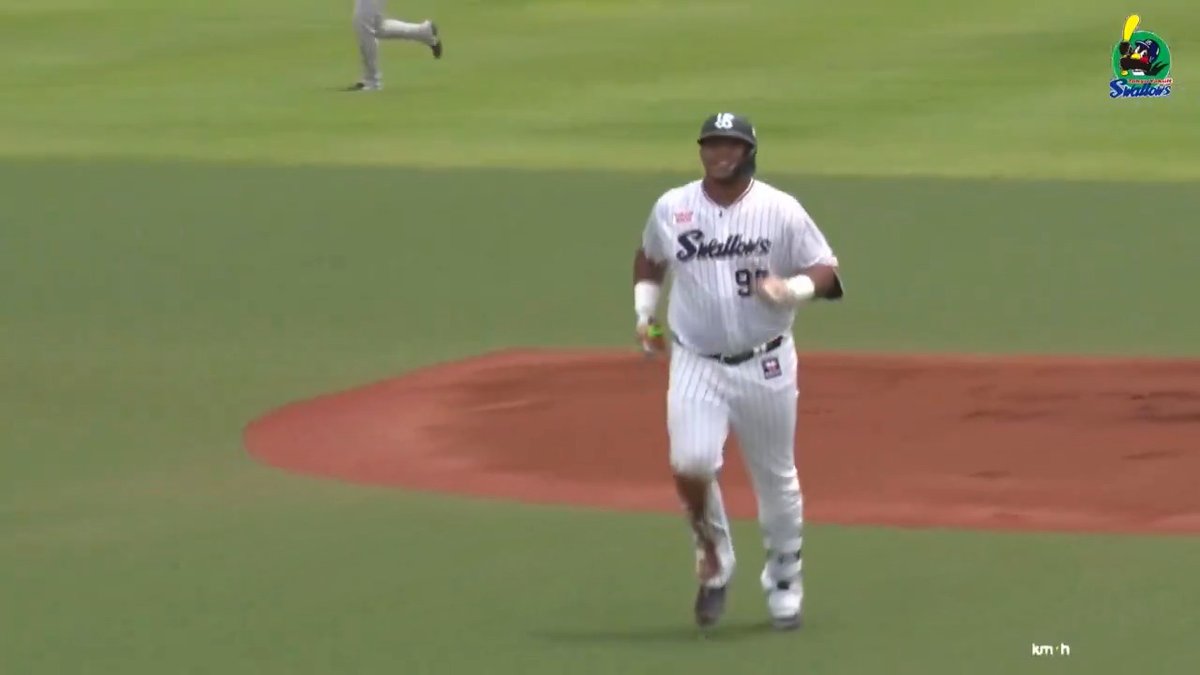 初打席で魅せた 新加入のセデーニョ 今日がヤクルトでの初出場 ⚾️ヤクルト×巨人（ファーム） #イージースポーツ #swallows #だったらDAZN