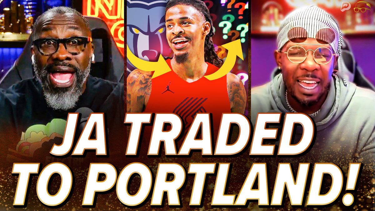The Big 3 believe a fresh start in Portland is the best for Ja Morant but warns him not to bring anyone from Memphis who he got in trouble with 👀 shannon sharpe | Chad Johnson | isojoe | #Nightcap