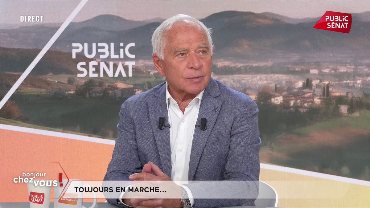 “Je pense qu’il ne faudra pas deux ans pour que le retour en grâce d’Emmanuel Macron soit réel”, prédit François Patriat qui “souhaite” un retour d’Emmanuel Macron en 2032. #BonjourChezVous