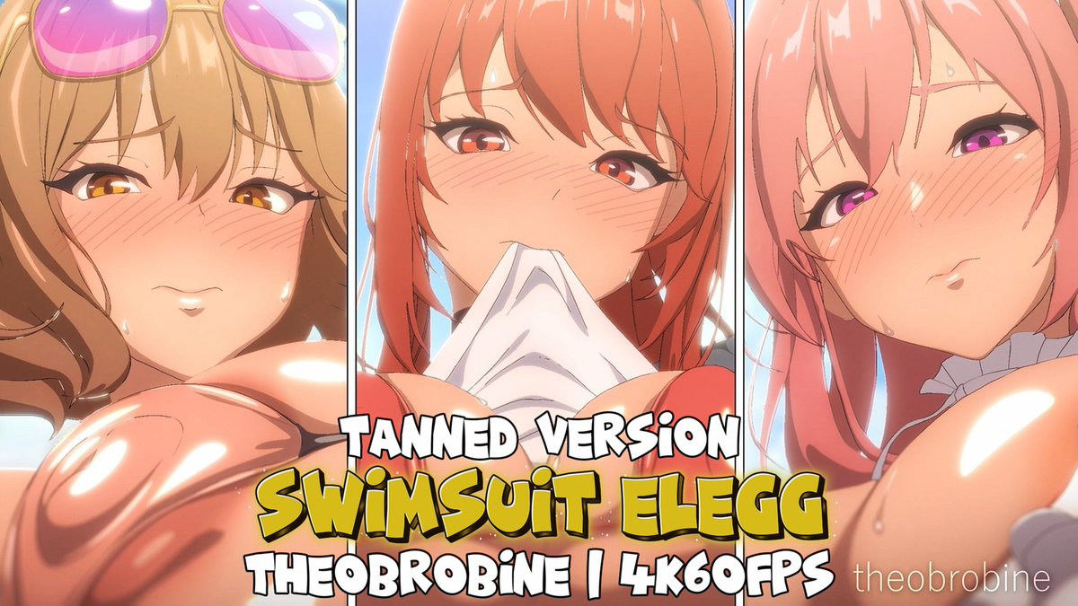 Swimsuit Elegg Tanned! [Theobrobine] Nikke: elegg rapi futanari big breasts big penis footjob facial tanned moaning sound heat 2:09 fire! 🍑🍆💦🔥🥵 More videos here 👇 #Rule34 #Elegg #Nikke #Futanari #Theobrobine #NSFW