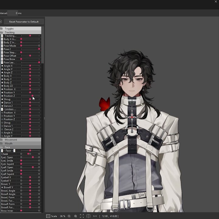 Little breakdown of the live2d deformers 🛠️