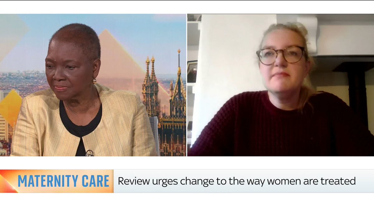 Baroness Amos tells Sophy Ridge she does not believe a public inquiry into maternity care is necessary, despite calls from bereaved families. Earlier, Emily Barley, one of those calling for an inquiry, strongly criticised the report's recommendations.