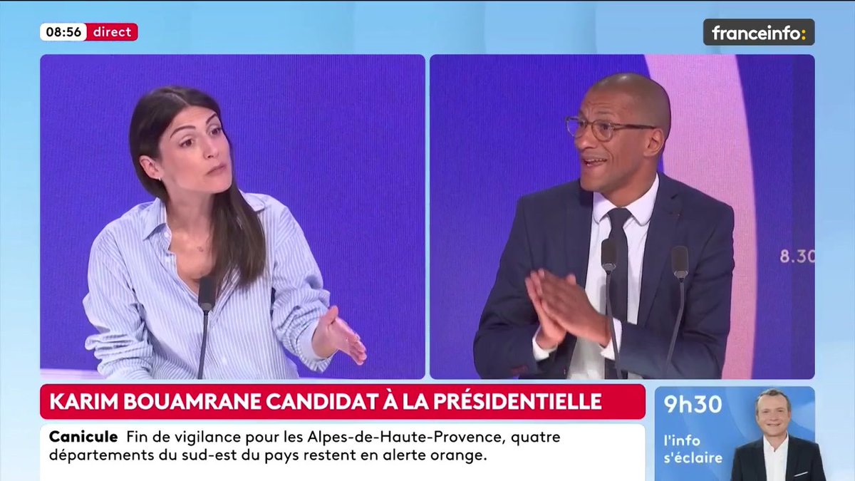 🔴 K. Bouamrane candidat à la présidentielle 2027 ➡️ "La primaire, c’est une tactique de boutiquier pour éviter d’attaquer en frontal Jean-Luc Mélenchon et pour s’auto-persuader que le meilleur candidat, c’est Olivier Faure", dit Karim Bouamrane
