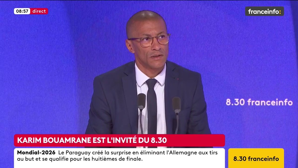 🔴 Charlie Hebdo : un dessin sur Didier Deschamps fait polémique ➡️ "J’ai été le premier à me battre pour Charlie […] Je suis pour la liberté d’expression, mais franchement un peu de respect, de décence. Didier Deschamps n’avait pas encore enterré sa mère", dit Karim Bouamrane