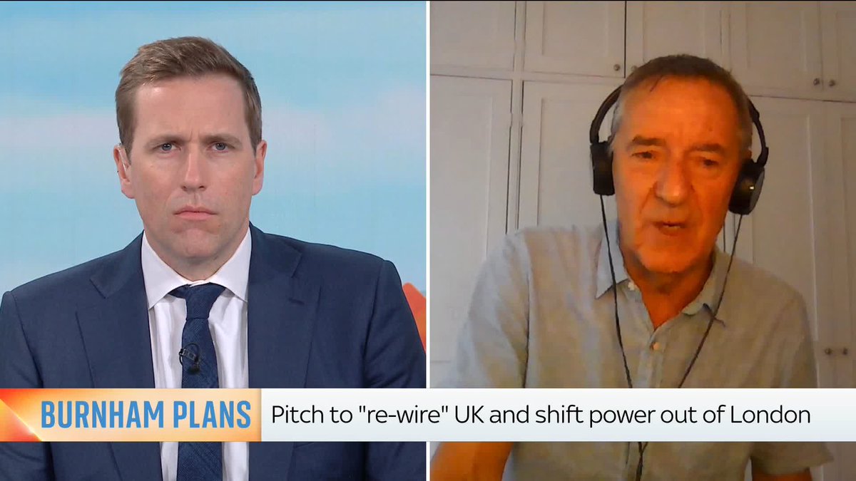 'Andy Burnham should not be rushing to decide on any of his cabinet, particularly the chancellor' - Lord O'Neill He goes on to tell Wilfred Frost taxes should not be increased, insisting businesses in particular should not be hit with higher taxes.