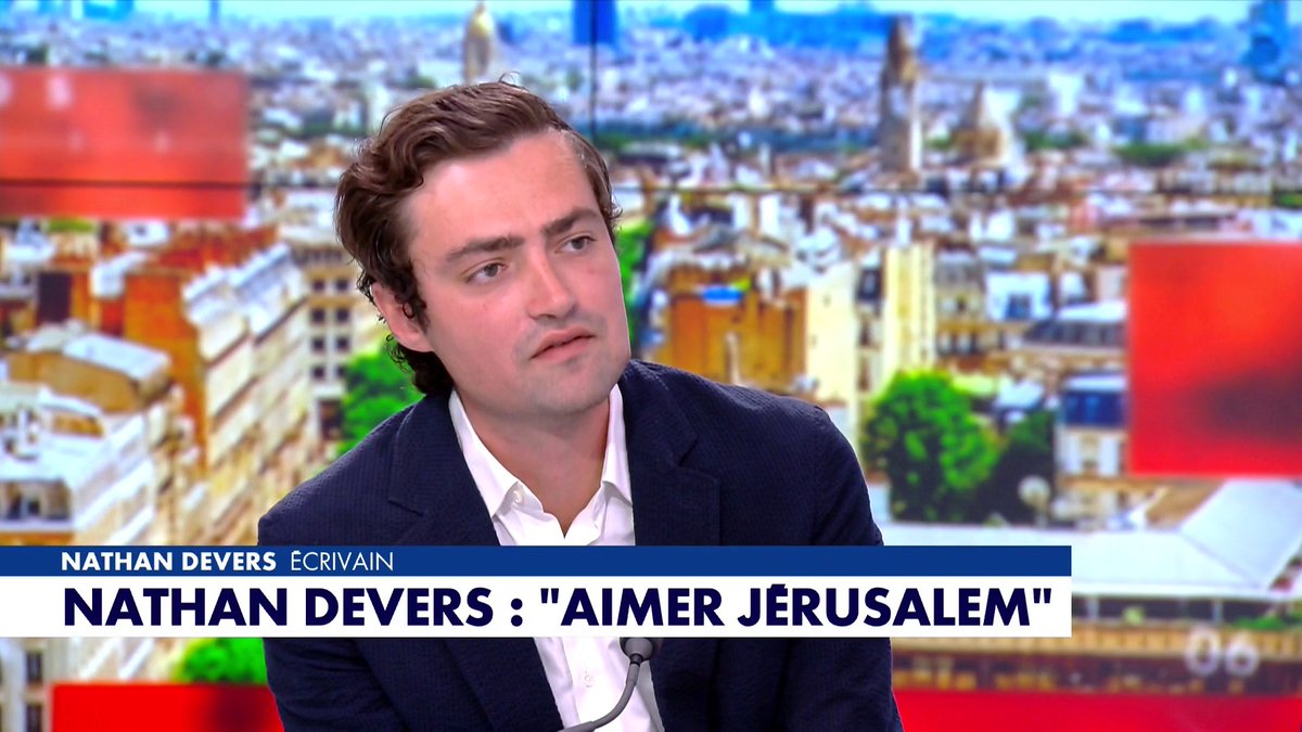 À l'occasion de la publication de son livre «Aimer Jérusalem», l'écrivain Nathan Devers se confie : «Depuis le 7 octobre, le nom d'Israël est traîné dans la boue», dans #HDPros Toute l'info est à retrouver sur
