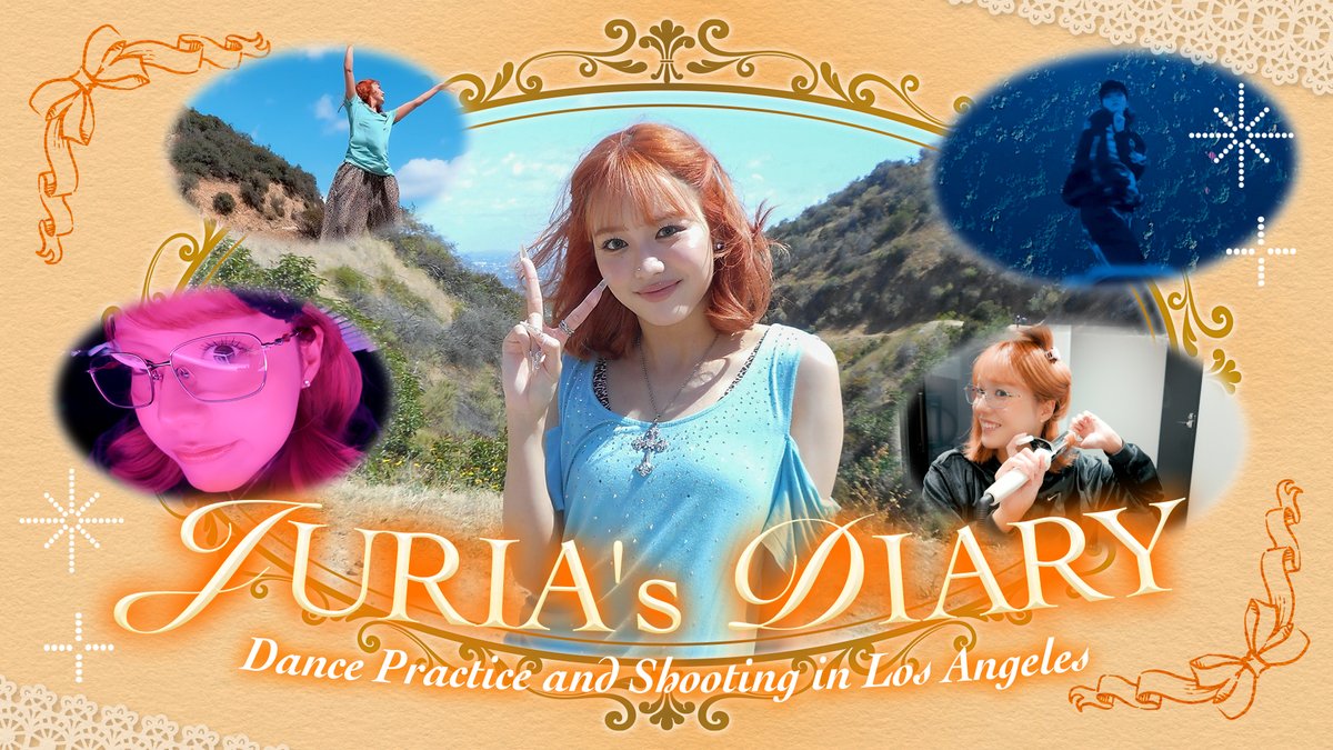 JURIA's Diary (Dance Practice & Shooting in Los Angeles) 🎥 #XG #JURIA