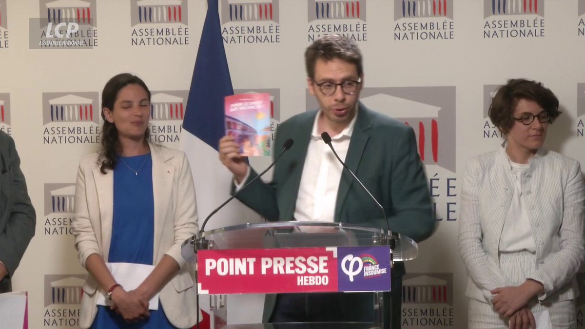 La France insoumise veut "généraliser le droit aux vacances": "Avoir le temps, ça implique de reconnaître enfin une sixième semaine de congés payés", déclare Hadrien Clouet