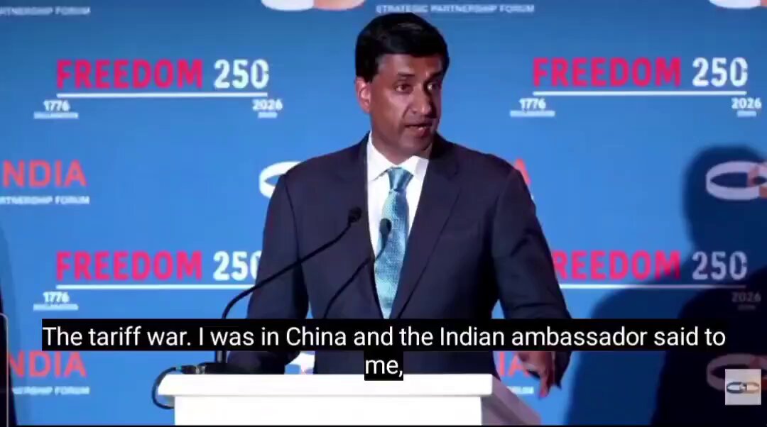 Indian Government Sources tell me: “The comments by Congressman Ro Khanna have nothing to do with the current Indian Ambassador in Beijing.” Ro Khanna had earlier stated: “I was in China and the Indian Ambassador there told me that a generation of trust has been lost by President Trump. If we don't speak the truth about the damage this President has done..we are not living in reality."