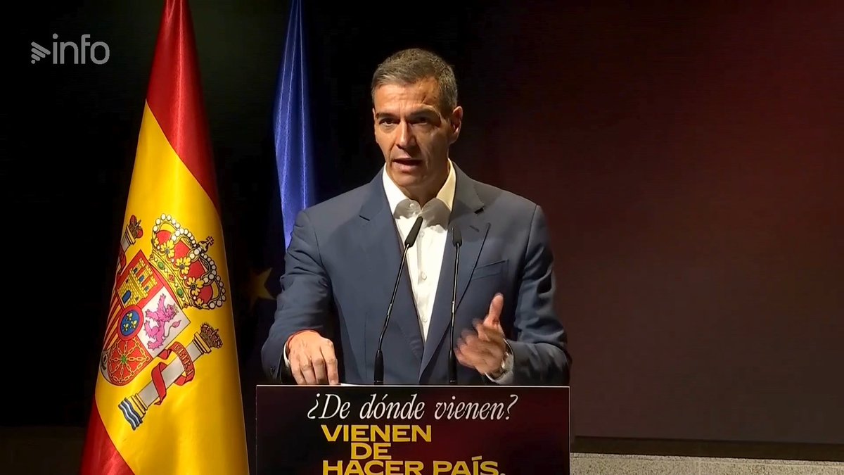 "Sense immigració, Espanya perdria un 19% del PIB l'any 2050." Sánchez defensa el procés de regularització de persones migrants, assegura que la mesura garanteix una immigració legal i ordenada, i anuncia un pla d'integració