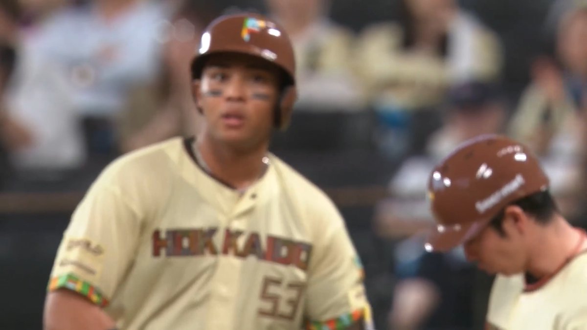 すぐさま勝ち越し‼️ 北海道日本ハム 水谷瞬 選手のタイムリーヒット👏 👇スマホ・テレビで試合観戦！