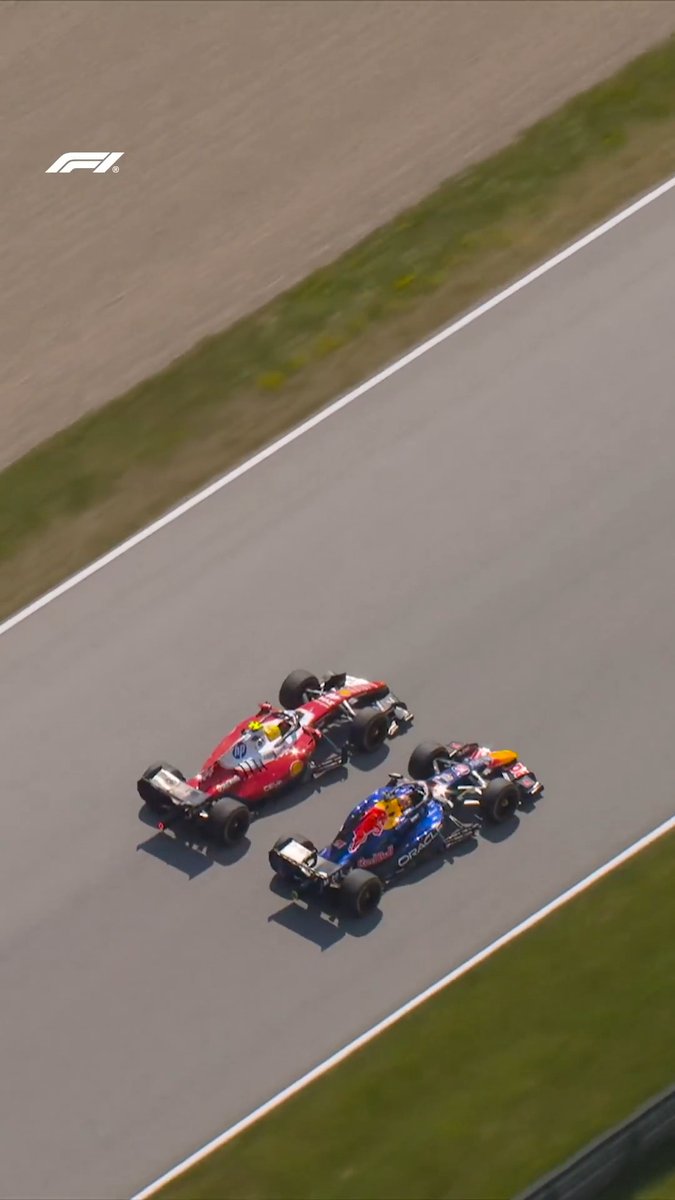 Max vs. Lewis from the air! ⚔️ Edge of the seat stuff 🍿 #F1 #AustrianGP