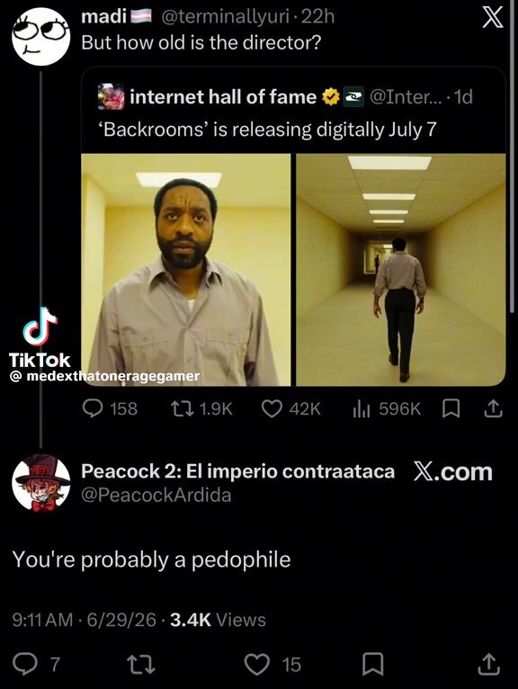 i was just scrolling tiktok and there i was thats kinda crazy i think