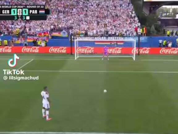 As a professional footballer, there’s no excuse for missing a penalty like that.