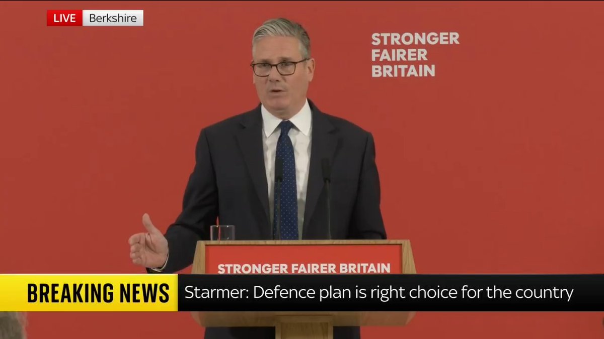 "Has Andy Burnham given you assurances that he will increase defence funding?" Sky's Beth Rigby asks Sir Keir Starmer whether he acknowledges the fact his successor will need to push through his defence investment plan. 📺 Sky 501, Virgin 602