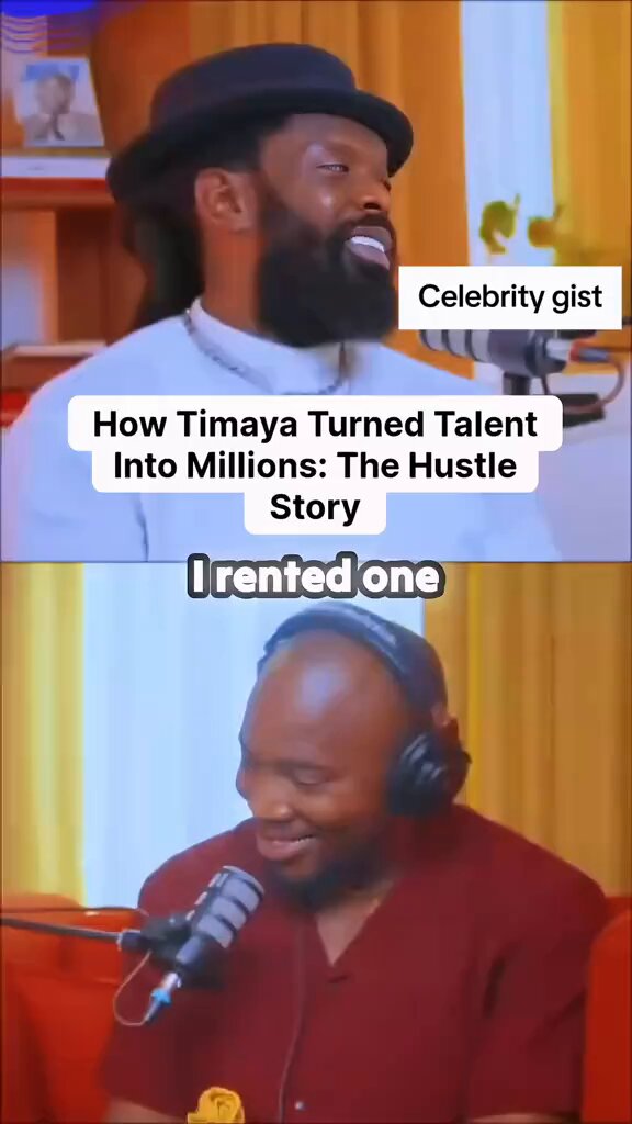 “My first album was sold for 500k &amp; when it came out I didn’t know. But when I went back to negotiate for my second album, they were only offering me ₦10m. I refused until Abu Venture came through and bought it for ₦24m. That’s how my life changed with ‘I Don Blow’. -Timaya