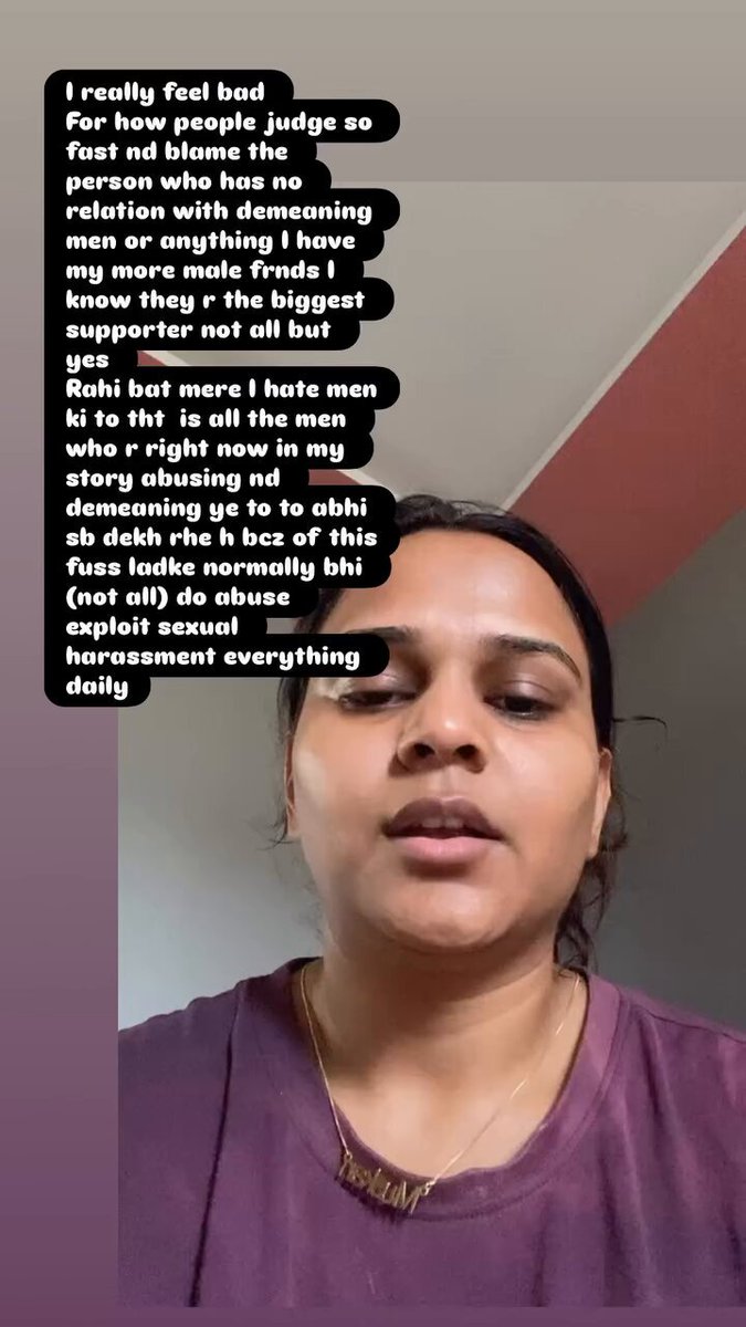 This girl Muskan has now posted another apology story. She was shamelessly laughing over Ketan's death in his viral video and was saying I am Men hater, but now after getting humbled she's saying she didn't mean that and she was never biased, people are taking it in wrong way.
