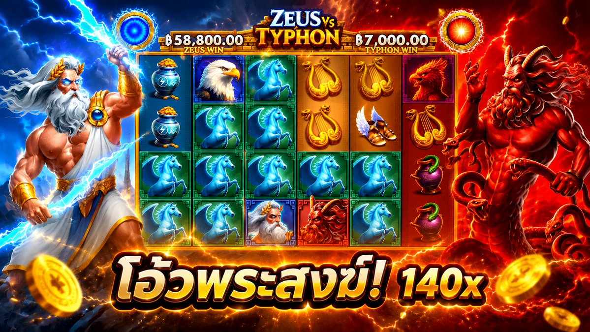 ใครไม่เคยเห็นผีก็ดูไว้! | Zeus vs Typhon
