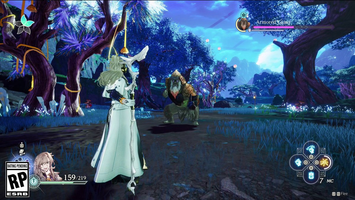 Combat Gameplay: Servio Servio:"Hahahaha! Forgive me for keeping you waiting, my dear friends!! The time has come for you to witness the supreme power of Servio, the genius biologist who commands the magic of light and darkness!! Heh heh heh... Behold! My great mana-forged wi-" Karia:"Servio, would you kindly be quiet?" #Karia #AtelierKaria