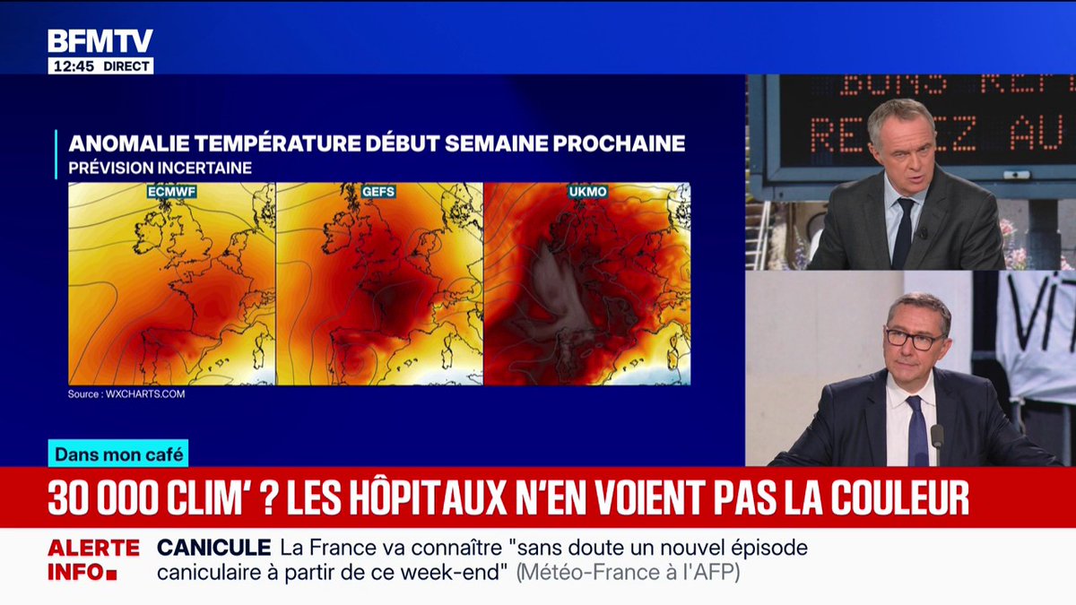 Les 30.000 climatiseurs promis pour les hôpitaux par Sébastien Lecornu arriveront-ils avant la prochaine canicule?