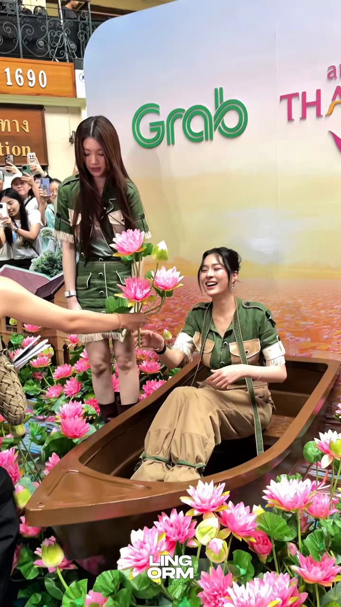 จังหวะลงเรือนั้น…นุ 🫪🫠🫠🫠 GRAB LINGORM EVENT #GrabThaiRaresxทททxLingOrm #หลิงออม #LingOrm