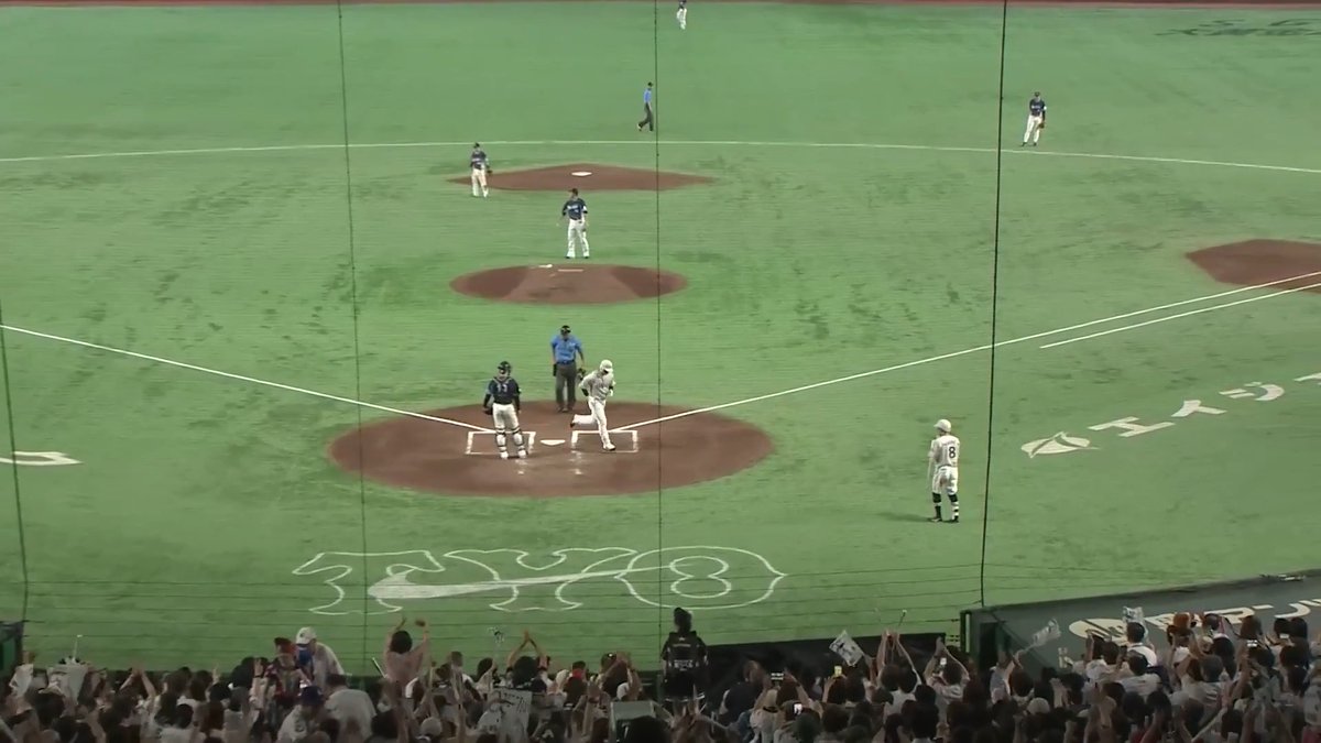 完璧な一発‼️ 自己最多タイの21号💪 福岡ソフトバンク 栗原陵矢 選手のソロホームラン🌈 👇スマホ・テレビで試合観戦！