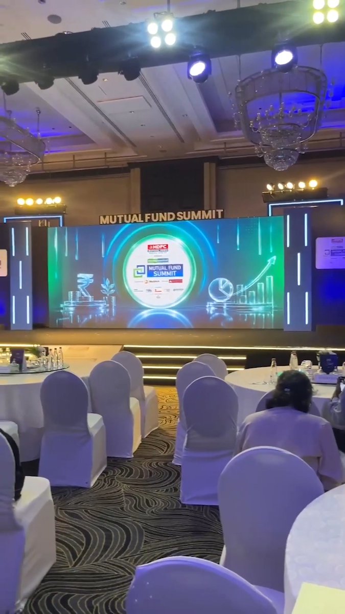⏳ We're just a few minutes away! The Moneycontrol Mutual Fund Summit 2026 is about to begin, bringing together India's top regulators, fund managers and market experts to decode the trends shaping the future of investing—from product innovation and portfolio strategy to global capital flows and the search for alpha. 🗓️ Today | 5:00 PM IST Join us live as the conversations that will define the next phase of India's mutual fund industry unfold. Presented by HDFC Mutual Fund and co-presented by JioBlackRock Mutual Fund. #MFSummitWithMC #MutualFunds #Investing