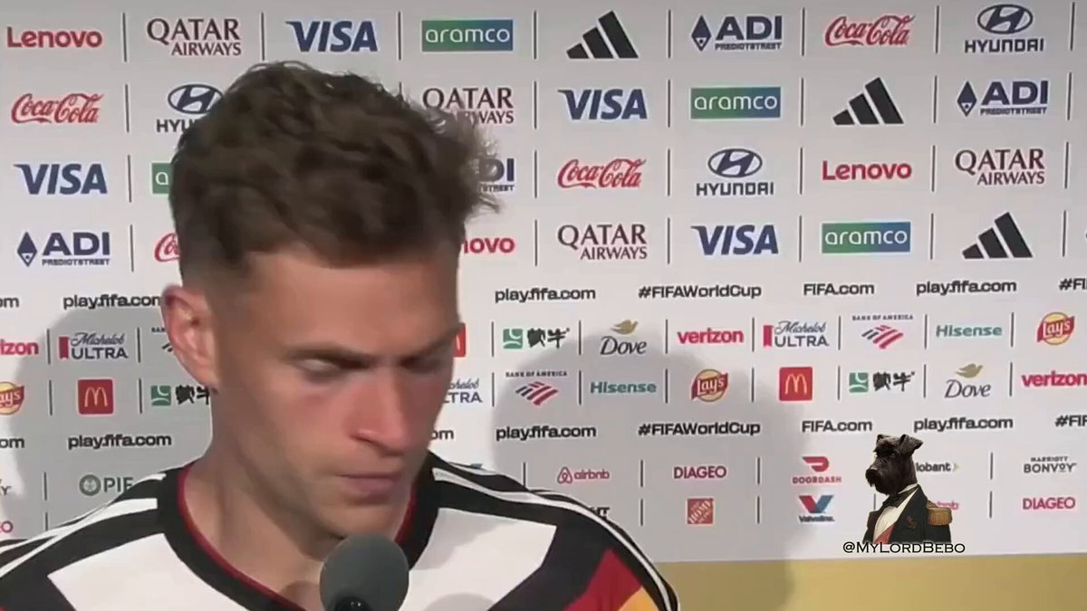🇩🇪🇵🇾 "We deserve to be eliminated" — German player Joshua Kimmich after getting eliminated from the World Cup by Paraguay "Nobody should think today about blaming the referee for it. "If you can't score in 120 minutes, it's not the penalty shootout's fault"