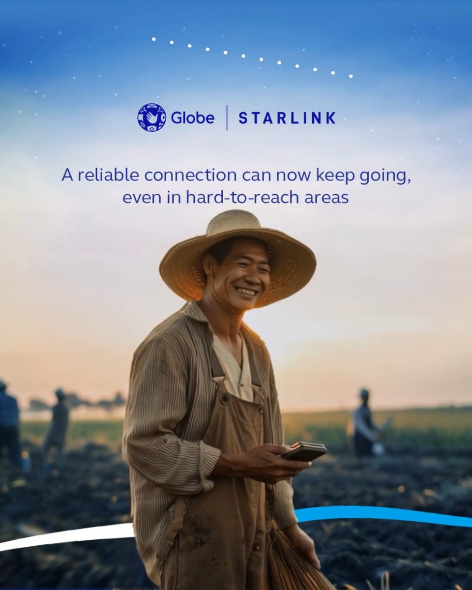 BREAKING: Philippines becomes the first country in Southeast Asia to commercially launch Starlink Direct-to-Cell through a mobile network. Globe has secured regulatory approval to offer Starlink Direct-to-Cell service nationwide.