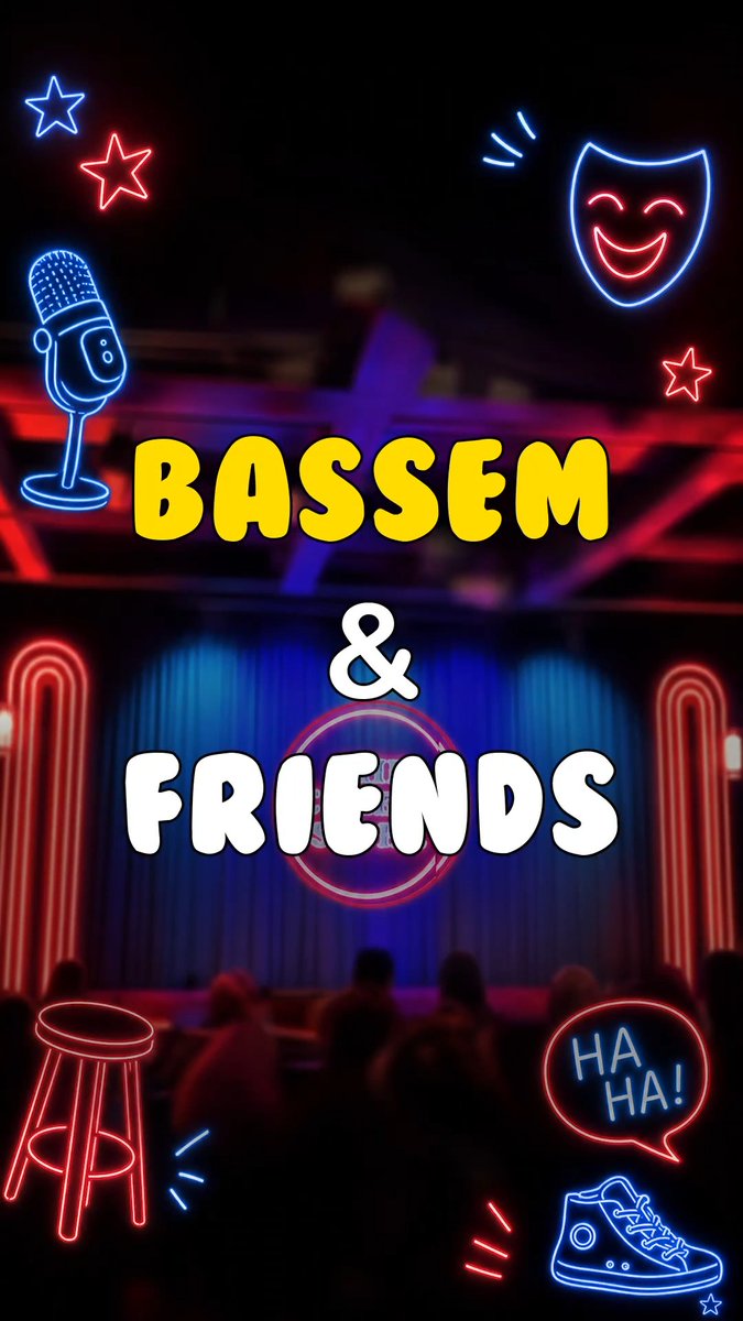 LA, we're taking over The Comedy Store. Bassem Youssef and Friends. Main room. July 8th. Limited tickets; get yours now from