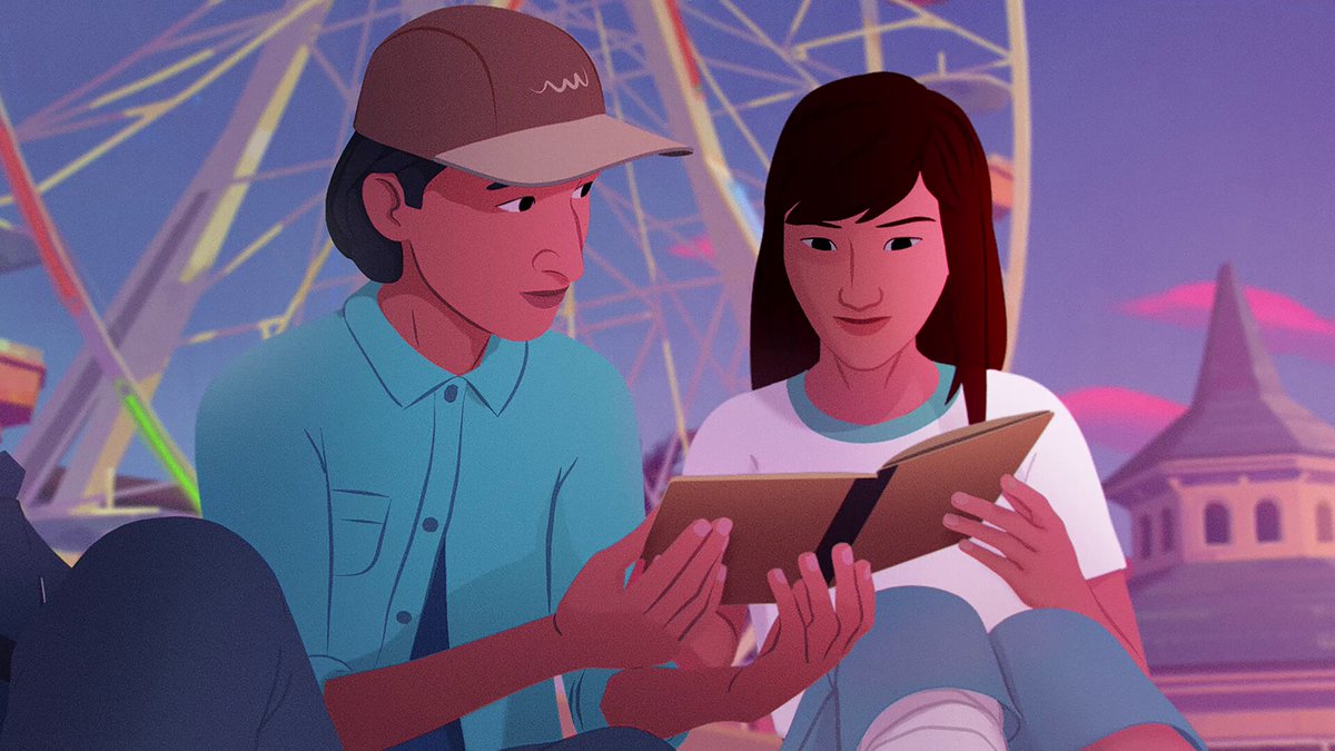 English-dubbed trailer for "In Waves". A touching film directed by Phuong Mai Nguyen, and an interesting use of 3D animation + 2D correction (especially for the facial features). Coming to Netflix on December 11, and in French theaters starting tomorrow.
