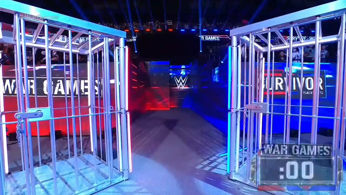Throwback to Randy Orton's thunderous return at the 2023 Survivor Series in Chicago The way Rhea Ripley and the rest of TJD literally thought there was no fifth member and could cash in was hilarious 😂 Thier faces the moment they heard the music was gold, especially Randy who looked 10x bigger than his original size What a return man the pop for him was crazy, can't wait for his comeback 🔥