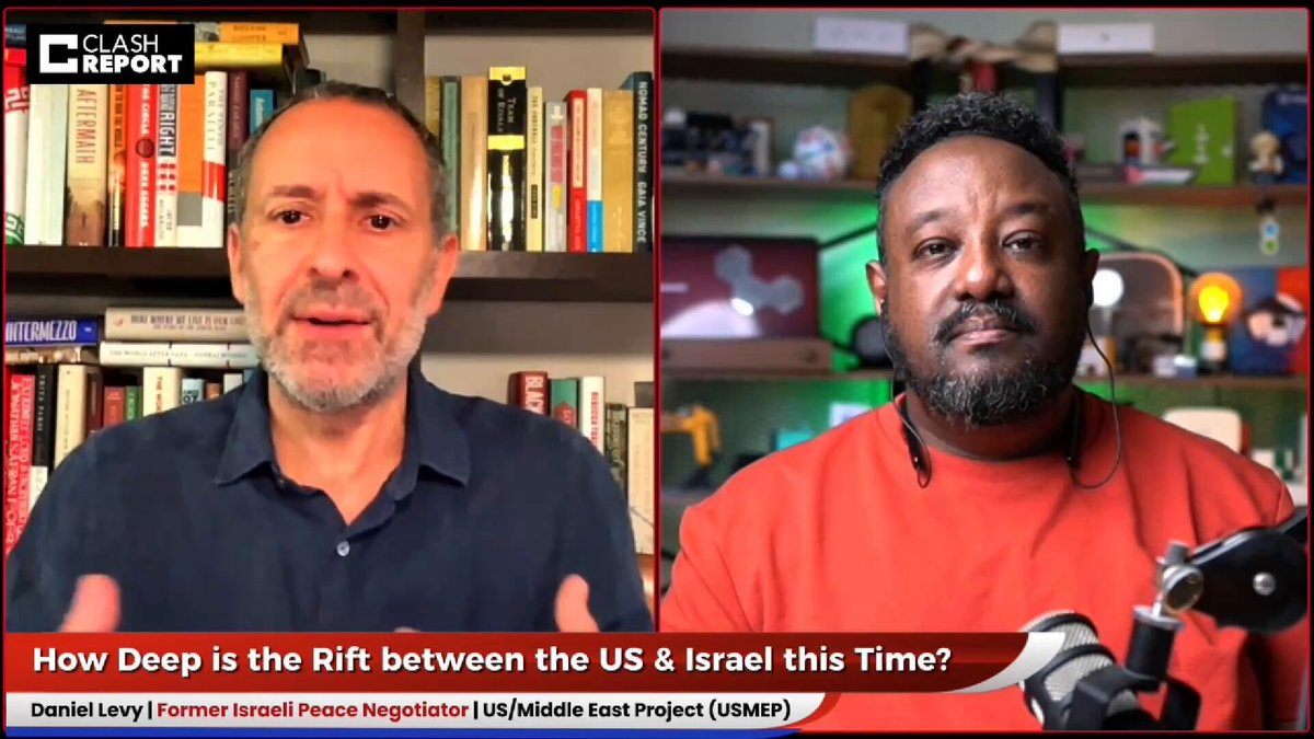 Daniel Levy | Former Israeli Peace Negotiator | US/Middle East Project (US/Middle East Project): There is a genuine rift between US & Israel. No two countries are ever fully aligned. Dragging the US transparently into war set up today's frustration - the salty language now directed at Israel from Washington. Everything about the second Trump administration is unprecedented - which is true of Trump generally. But it's too early to say whether this challenges the fundamentals of an exceptional multi-layered relationship between US & Israel. There are enough indications to suggest the rift could go deeper but it depends on what different actors do next.