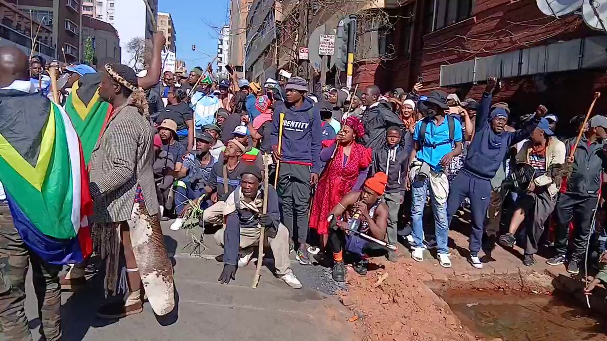 Nigerians captured Hillbrow and called it Little Lagos, saying South Africans will never enter Hillbrow again. Today, South Africans are in Hillbrow and there are no Nigerians in sight. June 30th #mabahambe