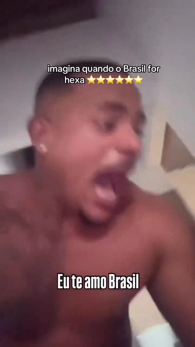 imagina se a gente for hexa kkkkkkkkkkkkkkkk o que esse país vai virar!?