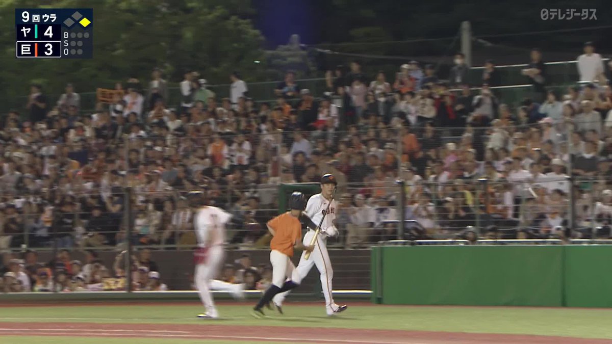 高校時代を過ごした思い出の地で 坂本勇人が青森でヒット ファンも大きな拍手 ⚾️巨人×ヤクルト #ジャイアンツ #だったらDAZN
